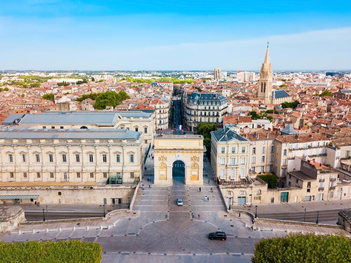 Le Havre De Paix Montpellierain - Terrasse Et Parking Priveアパートメント エクステリア 写真